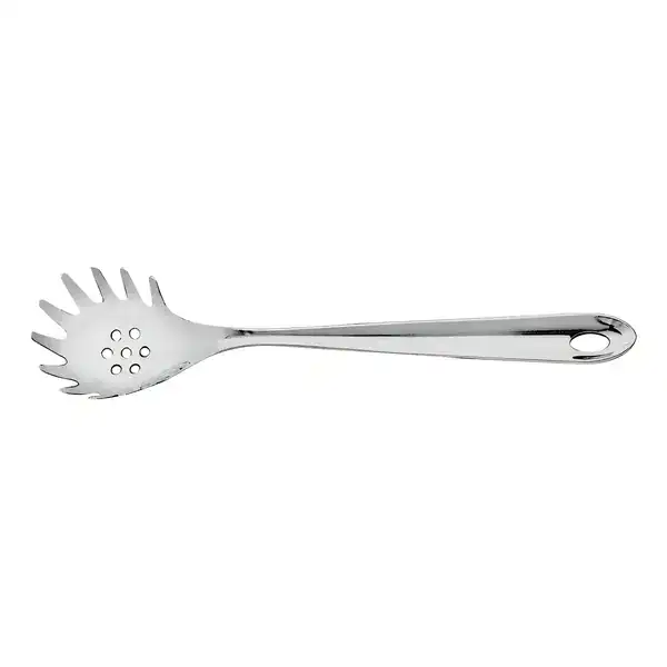 Colher de pasta inox Nuova cabo longo para servir espaguete e tagliatelle